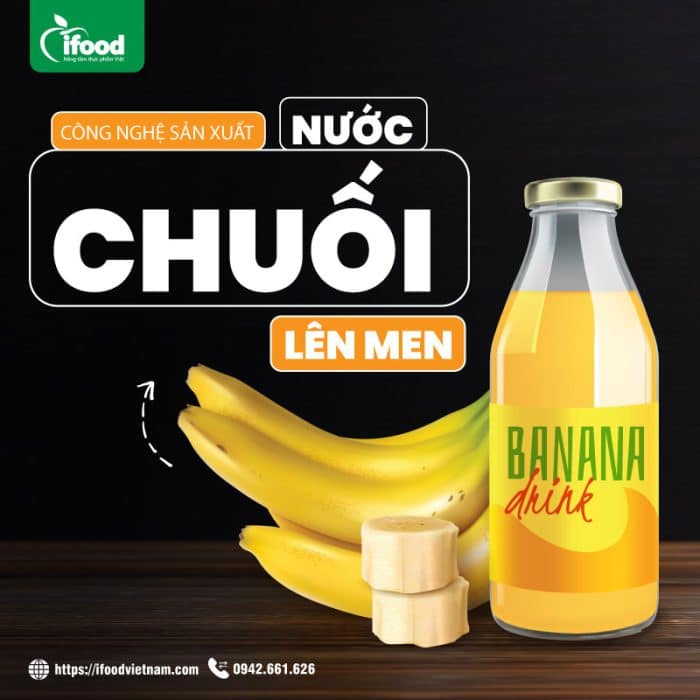 chuyển giao công nghệ nước chuối lên men