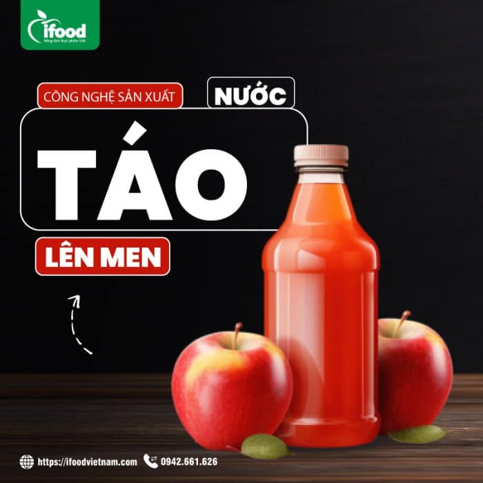 chuyển giao công nghệ sản xuất nước táo lên men