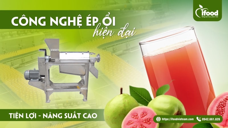 Chuyển giao công nghệ sản xuất nước nectar ổi