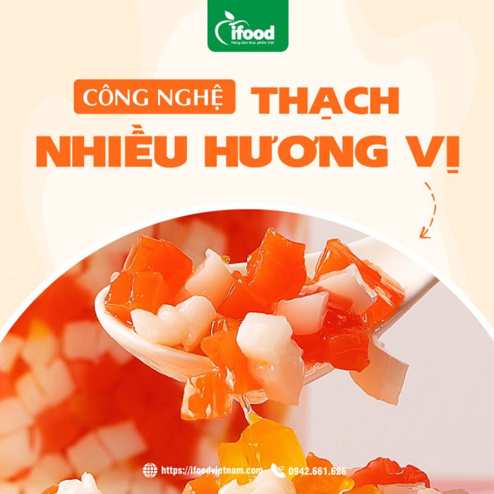 chuyển giao công nghệ sản xuất thạch nhiều hương vị