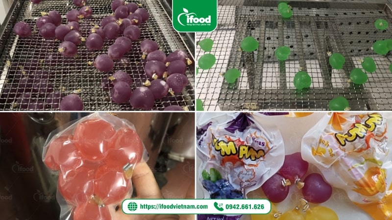 Dự án công nghệ thạch nho nổ