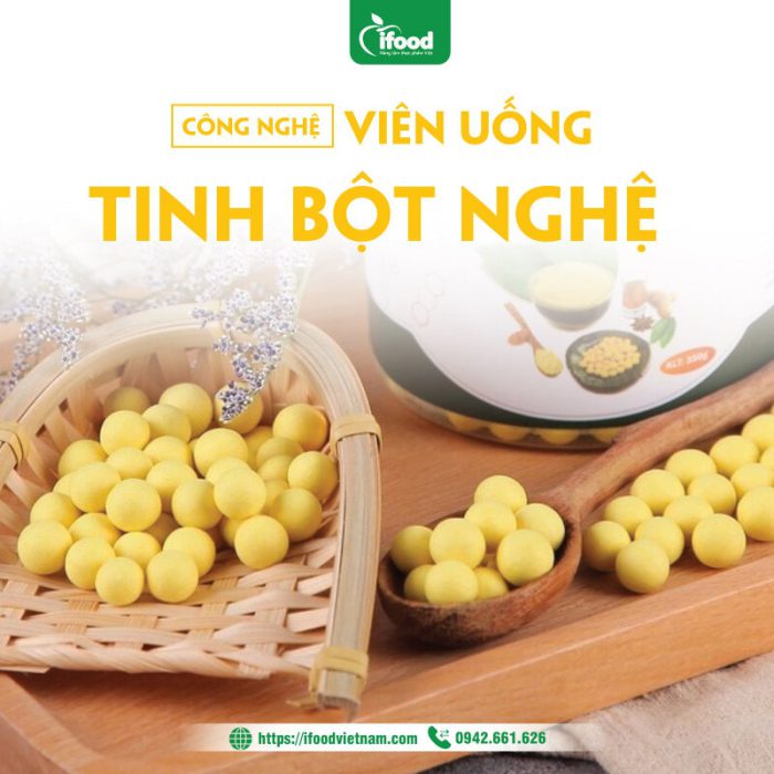 chuyển giao công nghệ sản xuất viên uống tinh bột nghệ