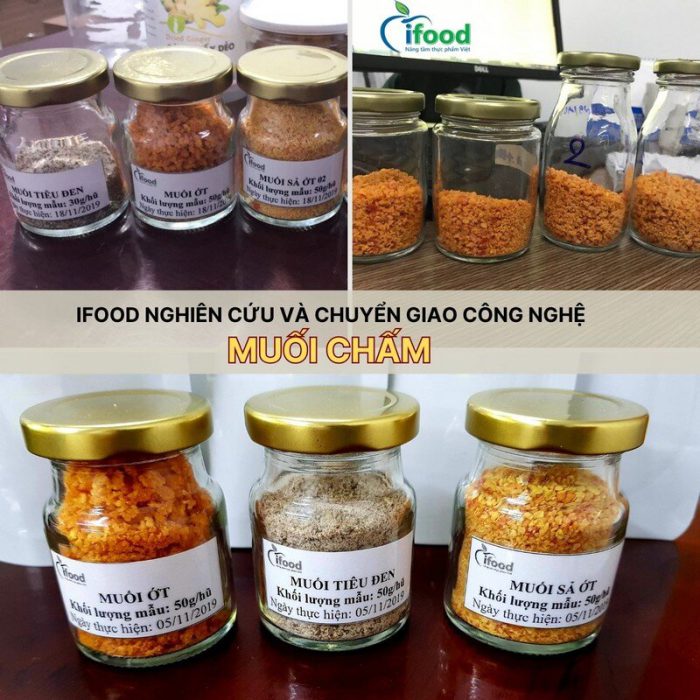 Chuyển giao công nghệ sản xuất các loại muối chấm