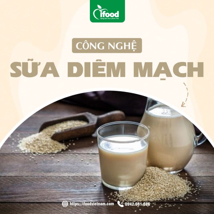 chuyển giao công nghệ sản xuất sữa diêm mạch