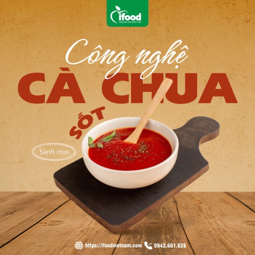 Chuyển giao công nghệ nước sốt cà chua