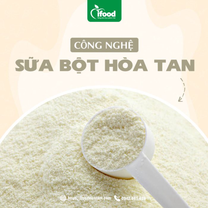 chuyển giao công nghệ sản xuất sữa bột