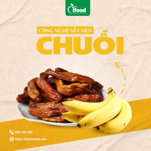 chuyển giao công nghệ chuối sấy dẻo