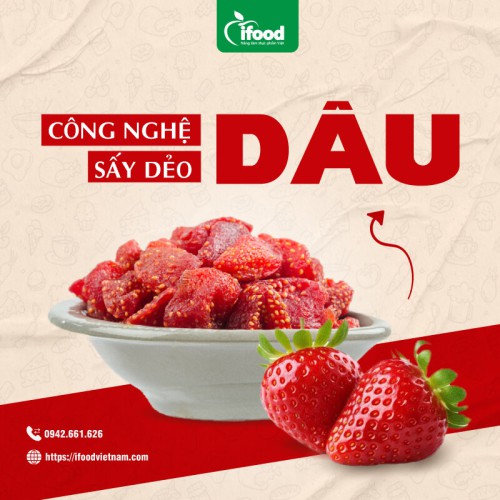 chuyển giao công nghệ dâu tây sấy dẻo