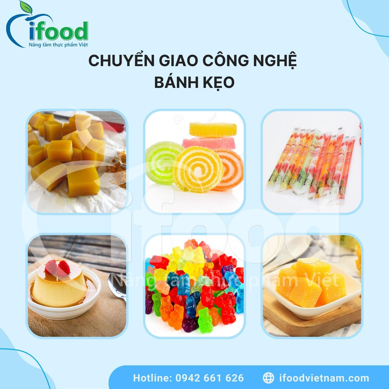 Chuyển giao công nghệ bánh kẹo