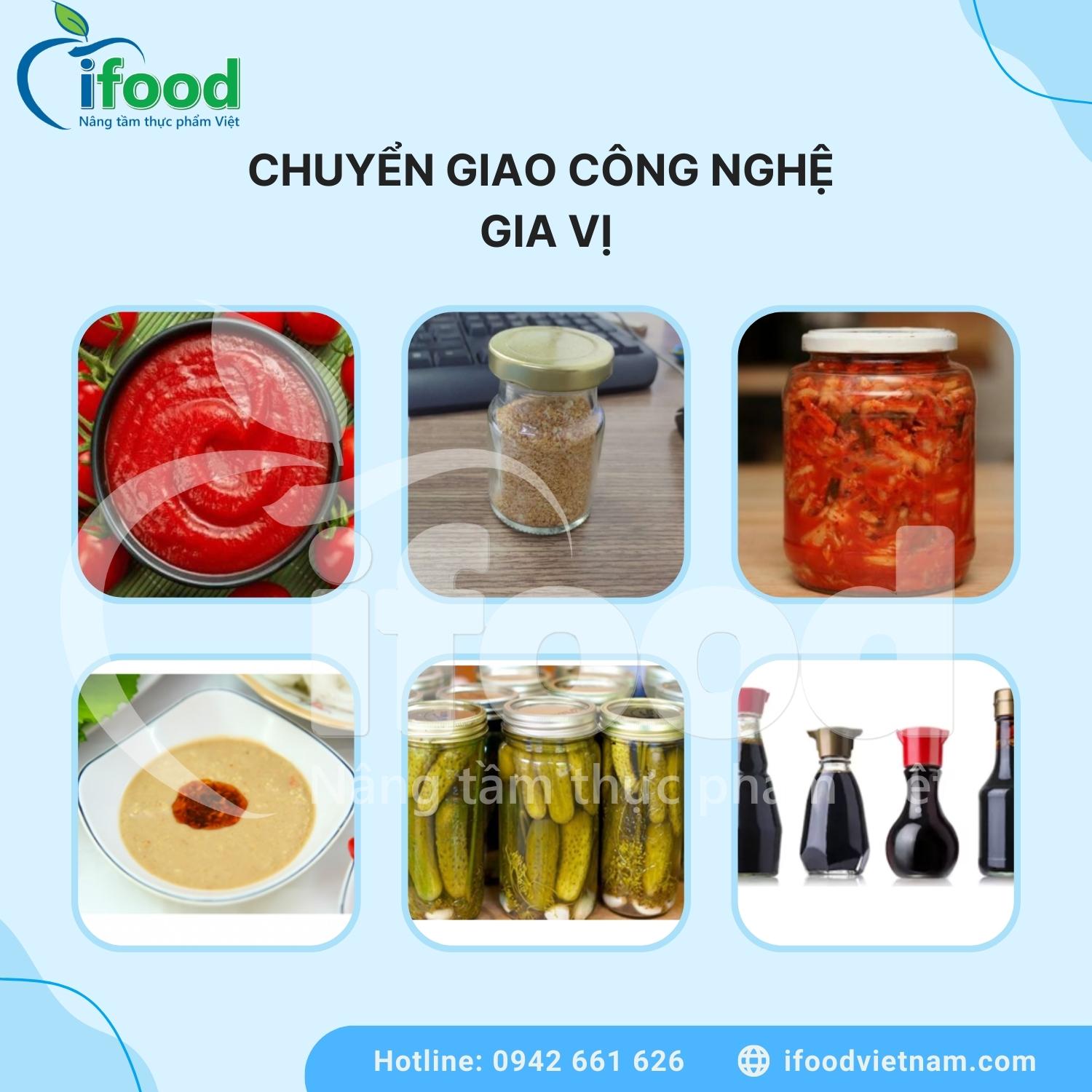 Chuyển giao công nghệ gia vị