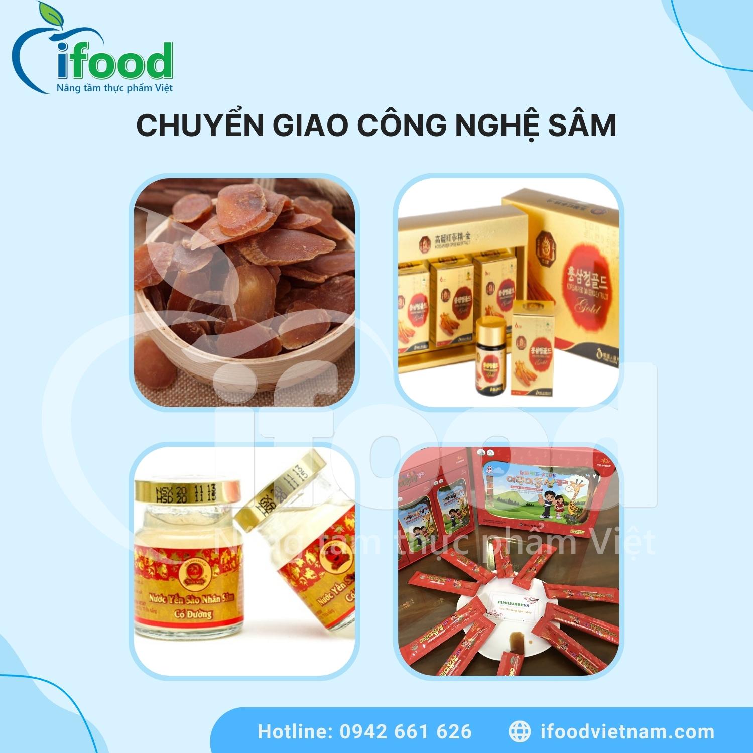 Chuyển giao công nghệ sâm