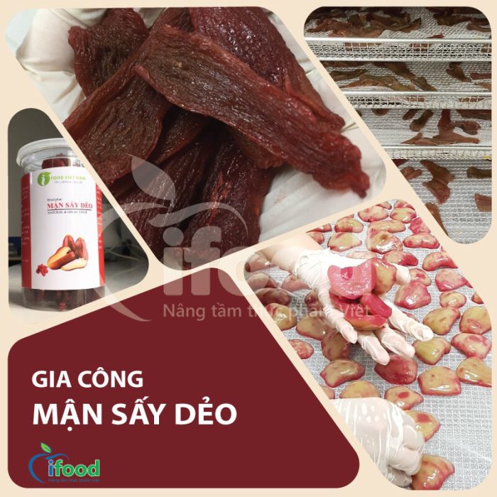 gia công mận sấy dẻo