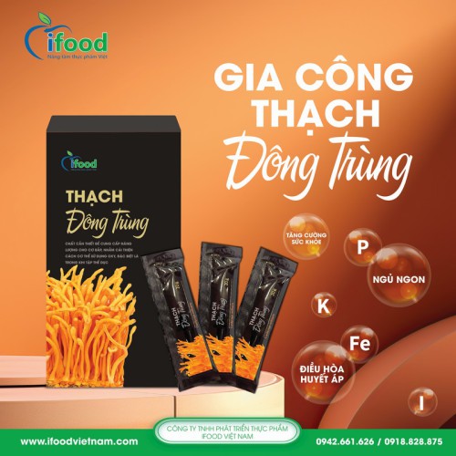gia công thạch đông trùng hạ thảo