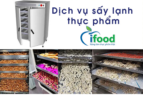 dịch vụ sấy lạnh thực phẩm IFood Việt Nam