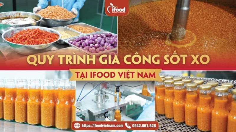 Quy trình gia công sốt XO