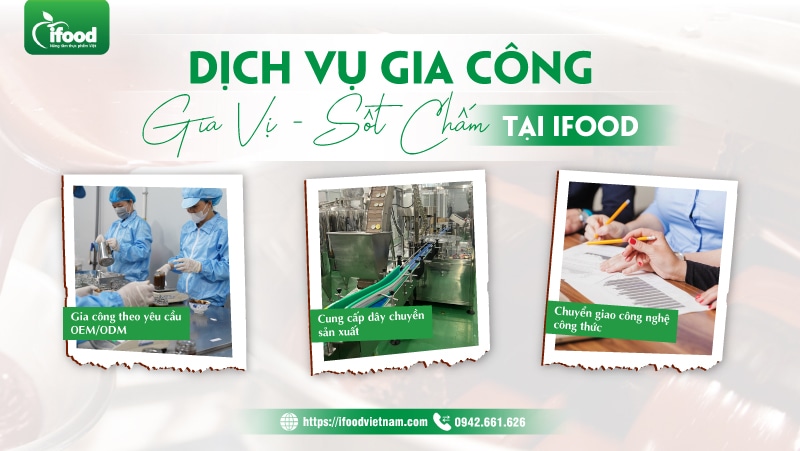 Dịch vụ gia công sốt chocolate