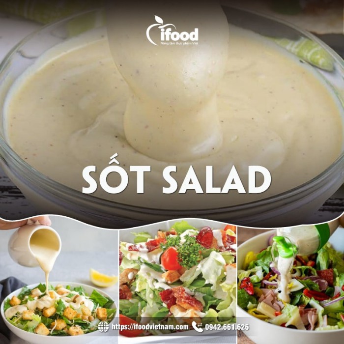 gia công sốt salad