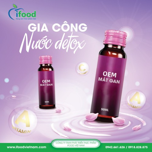 Gia công nước detox
