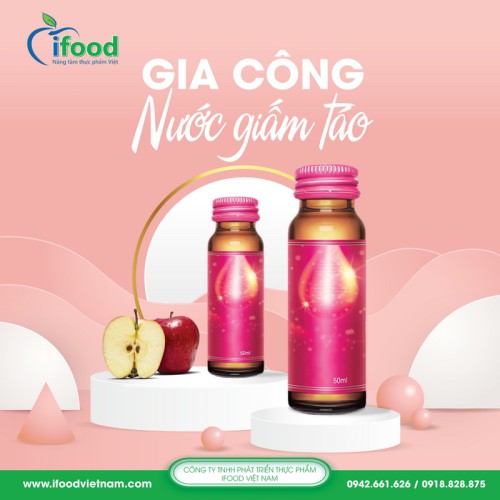 gia công nước giấm táo
