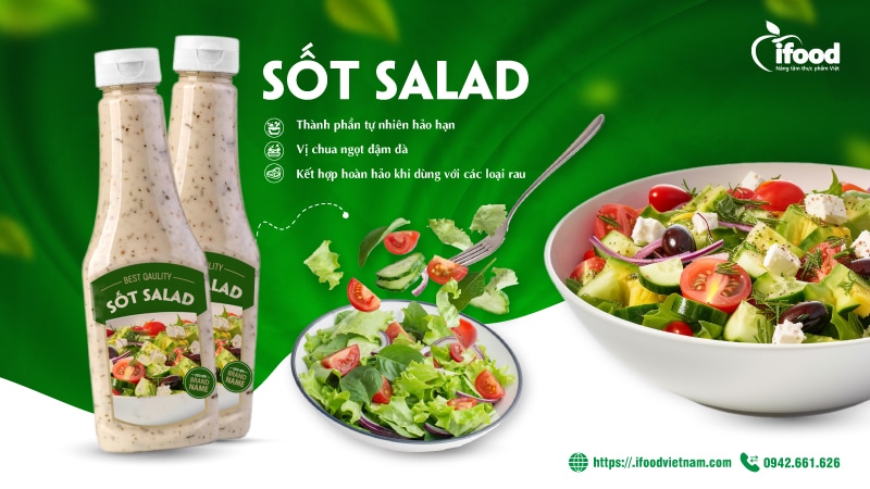 gia công sản xuất xốt salad