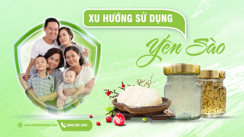 xu hướng sử dụng yến sào