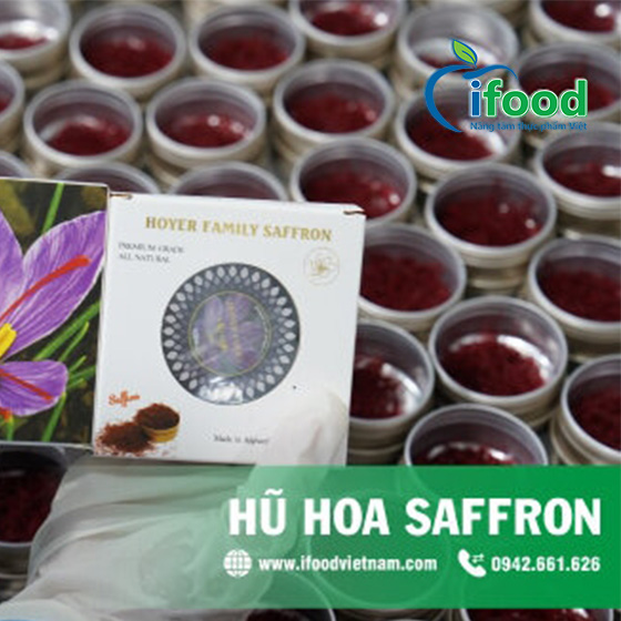 dự án hũ hoa saffron