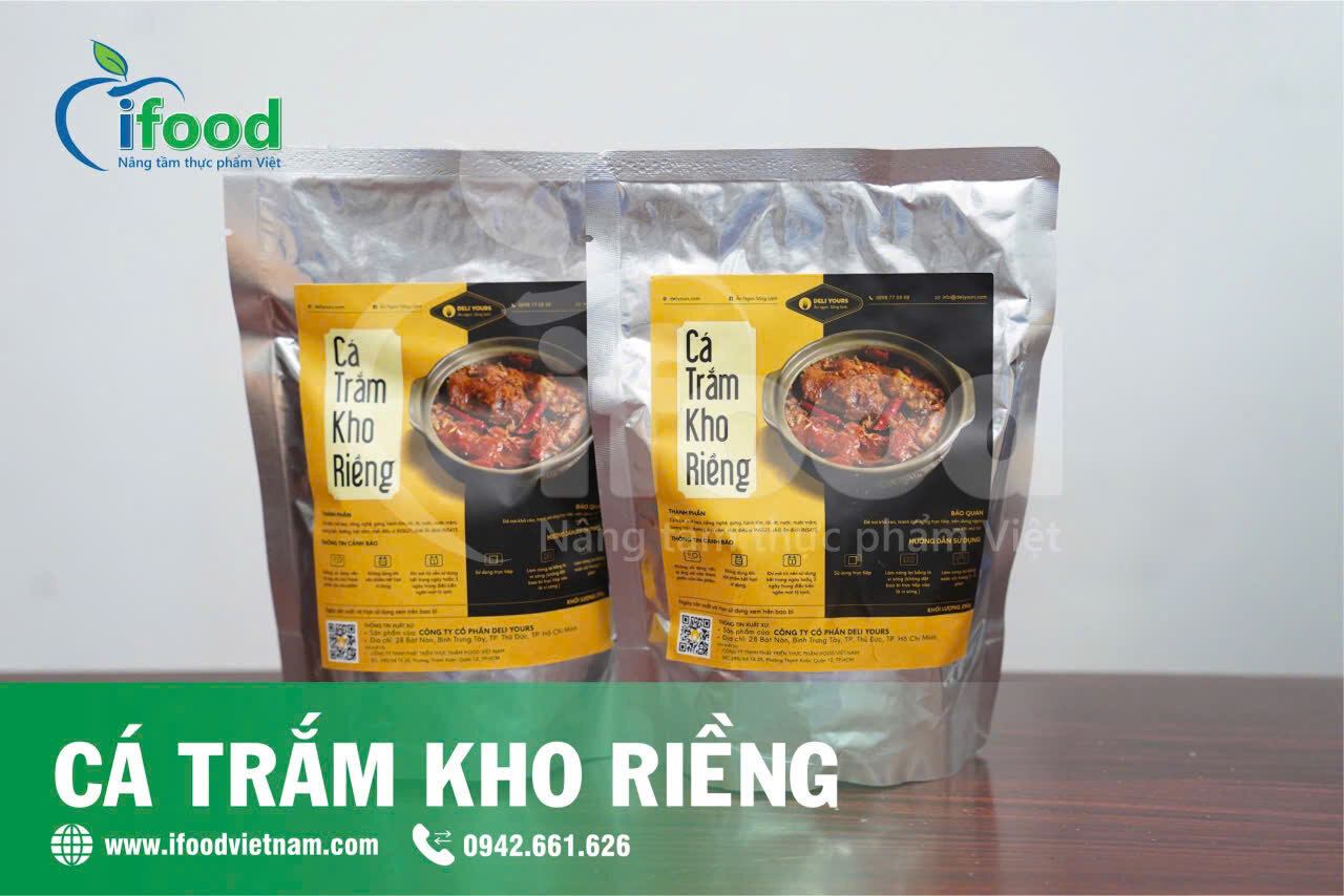 Dự án thành công cá trắm kho riềng