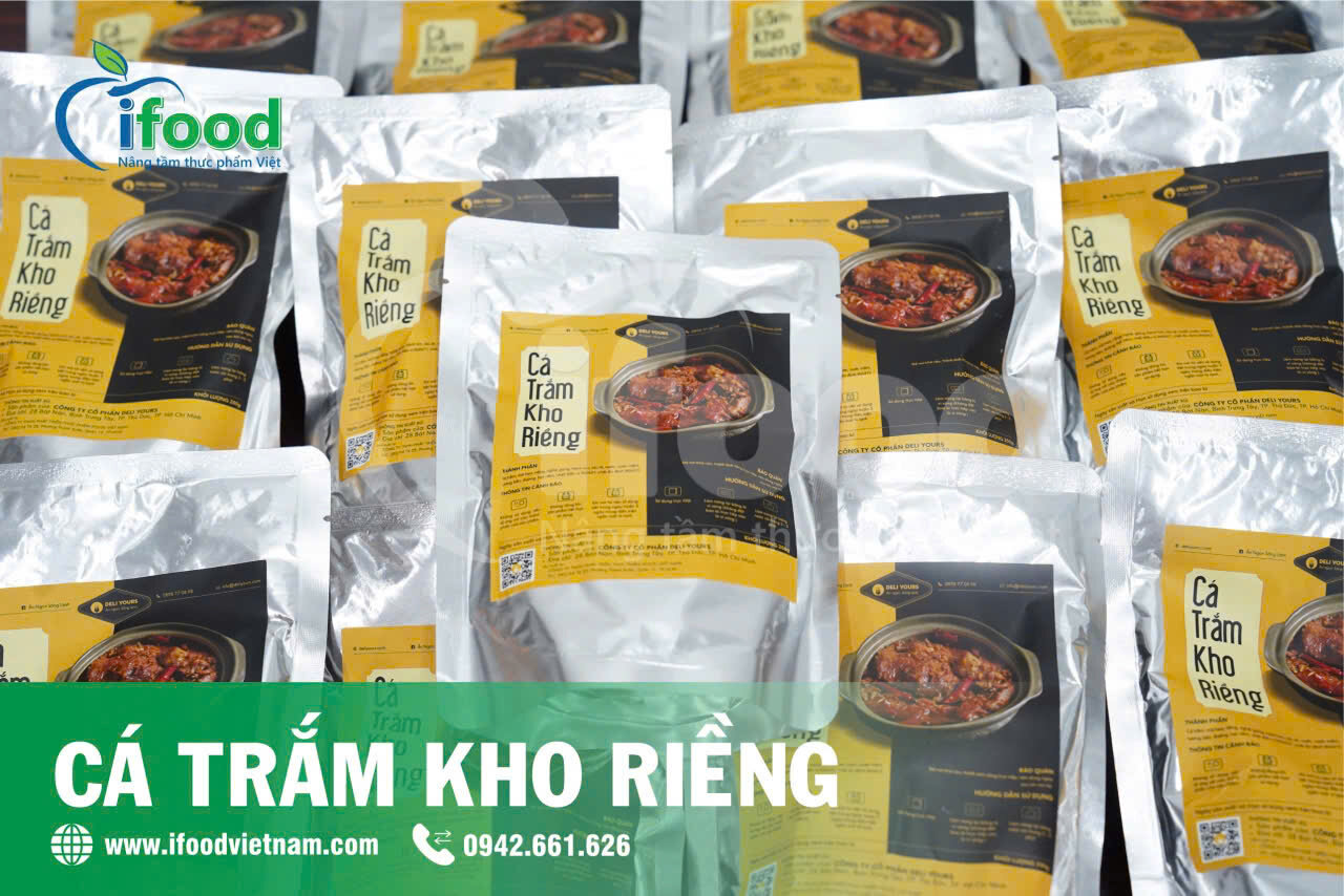 Dự án thành công cá trắm kho riềng