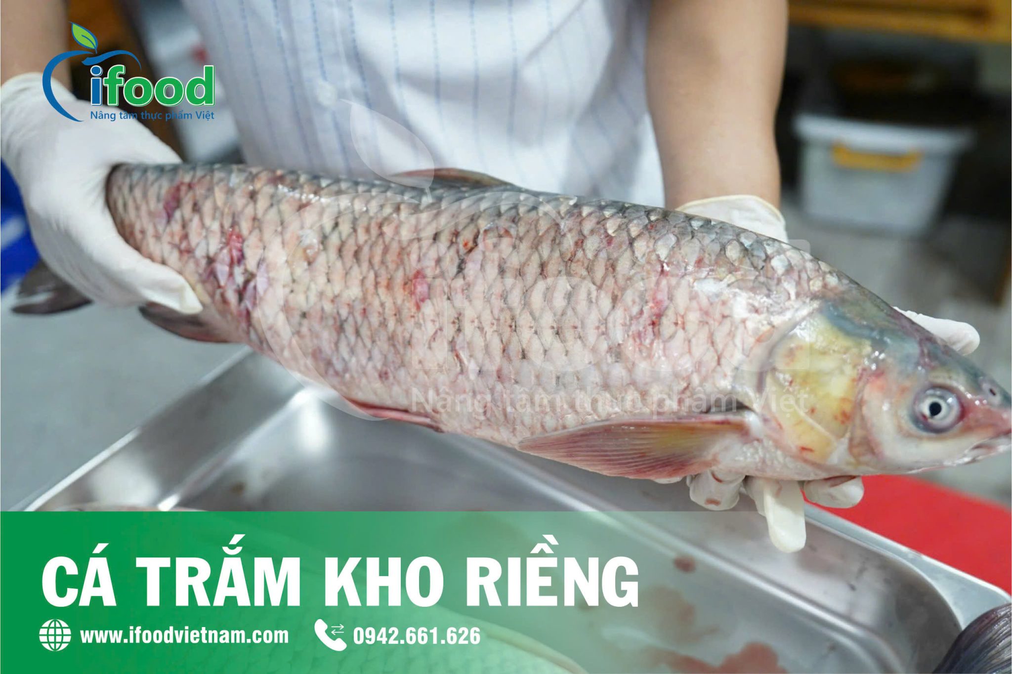 Nguyên liệu cá trắm tươi