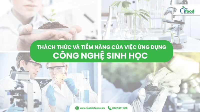 ứng dụng công nghệ sinh học trong thực phẩm