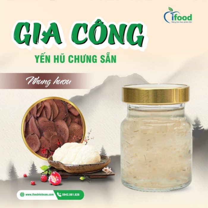 gia công yến chưng nhung hươu