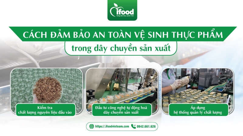 an toàn vệ sinh thực phẩm trong sản xuất yến