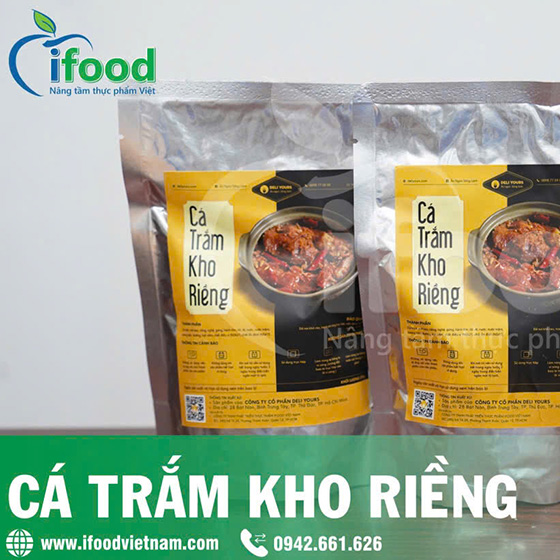 dự án thành công cá trắm kho riềng