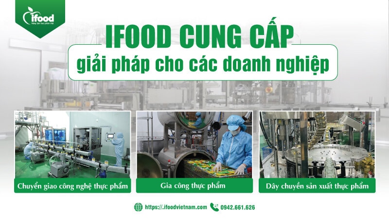 IFood Việt Nam giải pháp cho doanh nghiệp thực phẩm