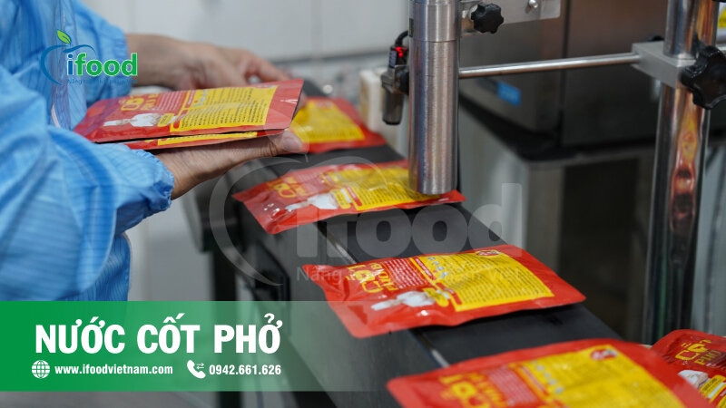 dự án gia công nước cốt phở bò