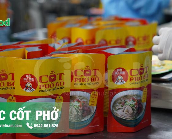 dự án gia công nước cốt phở bò