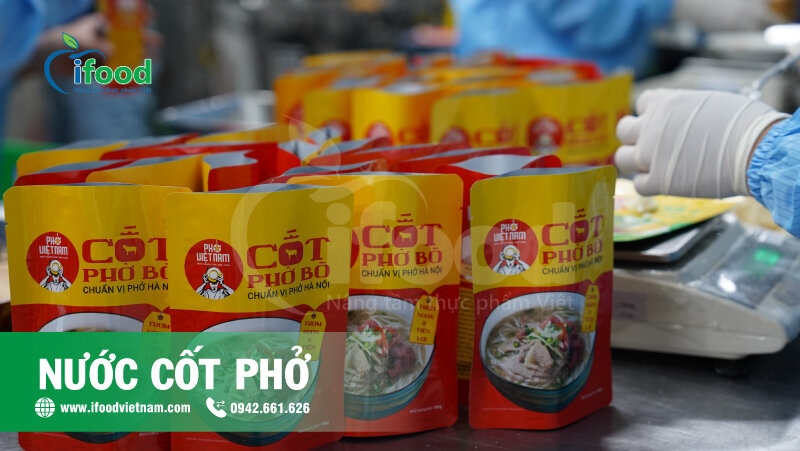 dự án gia công nước cốt phở bò