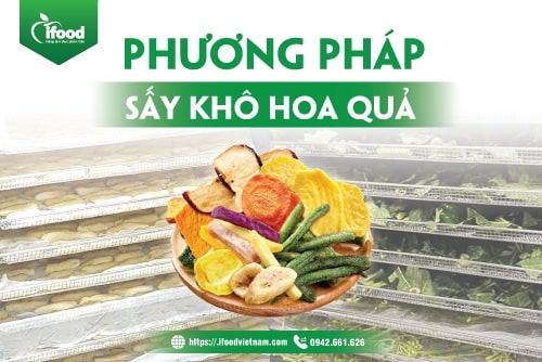 Các phương pháp sấy khô hoa quả