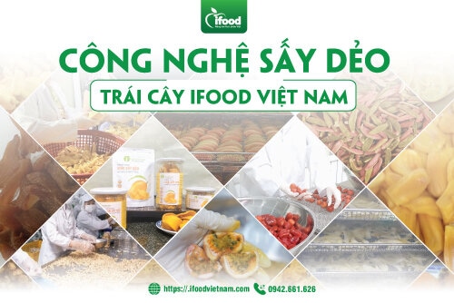 Công nghệ sấy dẻo trái cây IFood Việt Nam