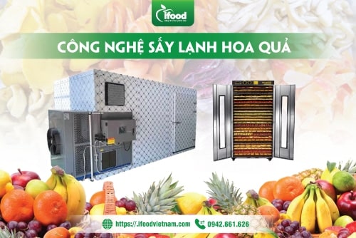 công nghệ sấy lạnh hoa quả