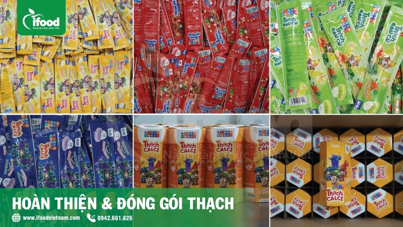 dự án sản xuất - đóng gói thạch