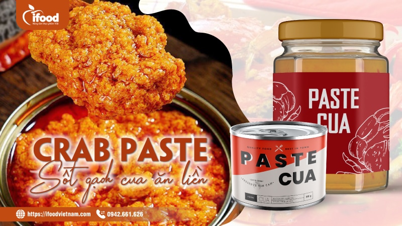 gia công sốt gạch cua paste cua