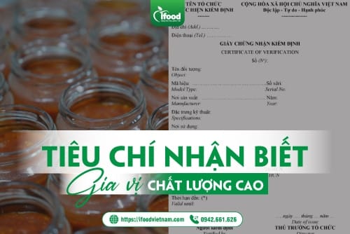 Cách nhận biết gia vị chất lượng cao