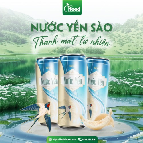 Gia công nước yến đóng lon/chai