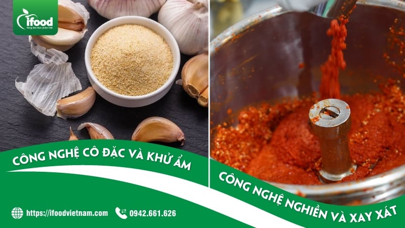 Các công nghệ cao đang được ứng dụng trong gia công gia vị