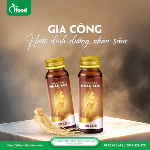 Gia công nước dinh dưỡng nhân sâm