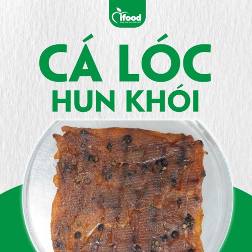 cá lóc hun khói ăn liền