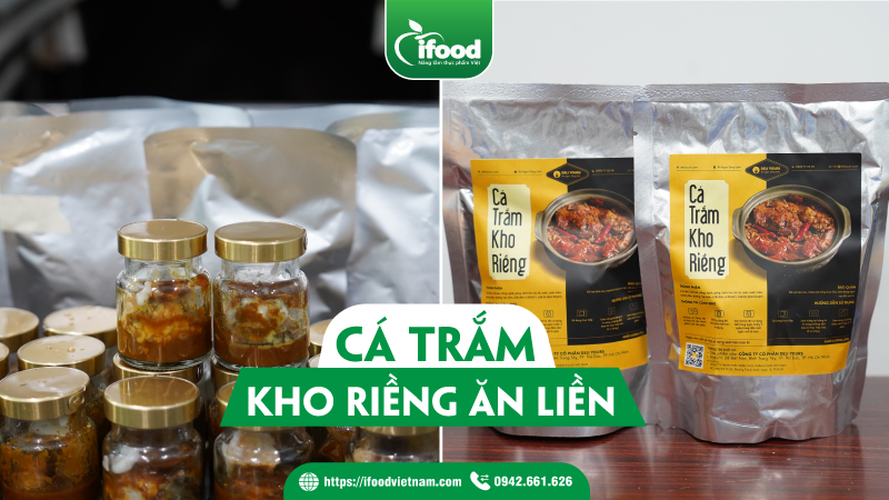 công nghệ sản xuất cá trắm kho ăn liền