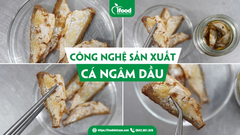 công nghệ sản xuất cá ngâm dầu ăn liền