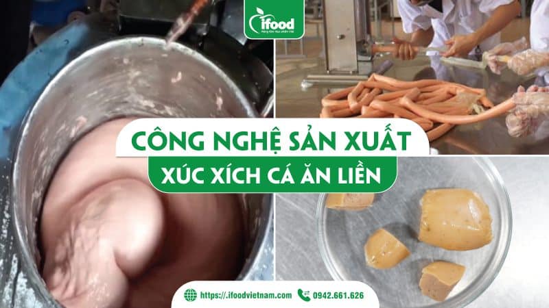 công nghệ sản xuất xúc xích cá
